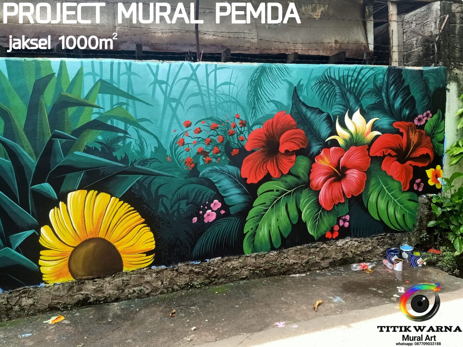 Project Mural Pemda Jaksel (1000m²) photo 4